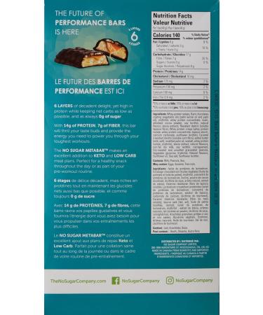 NO SUGAR COMPANY META BAR 12 X 40G - Buy Online on GoSupps.com