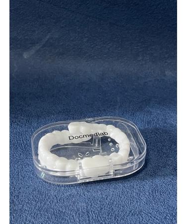 Docmedlab Sets of Artificial Teeth 1 Pairs Top and Bottom Regain Confidence Beautiful Smile