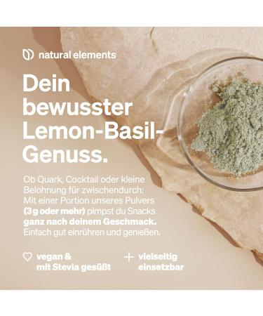 Flavourlicious Lemon Basil Smash - 200g | Low-Calorie Vegan Flavor Powder from Germany - 6 kcal/portion - Buy Online on GoSupps.com