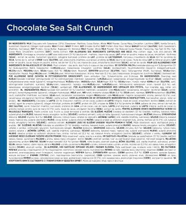 Optimum Nutrition Chocolate Sea Salt Crunch Protein Bars - 12 Pack, 55g Bars for Pre & Post Workout - Vegetarian Snack with No Added Sugar - Ideal Healthy Snack for Men and Women - Buy Online on GoSupps.com
