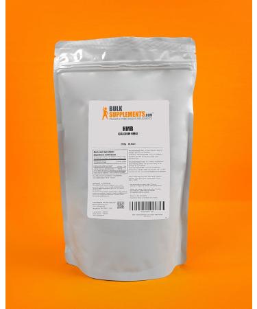 BULKSUPPLEMENTS.COM HMB Powder (Beta-Hydroxy Beta-Methylbutyrate) - HMB Supplement (250 Grams) - Buy Online on GoSupps.com