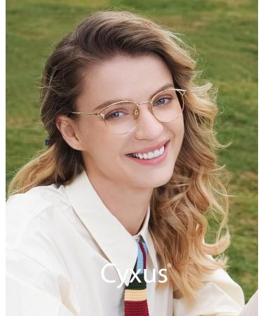 Cyxus Blue Light Filter Glasses for Men & Women | Fashionable Computer & Gaming Safety Glasses - Model 402B046 - Buy Online on GoSupps.com