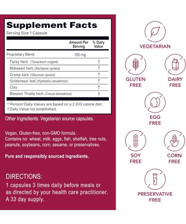 Kroeger Herb Products Candida Formula #2 Cleanse Support Supplement for Women & Men - Helps Maintain Yeast & Candida Levels - Intestinal Supplement Healthy Flora - Vegetarian Non-GMO Made is USA - Buy Online on GoSupps.com