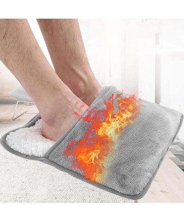 Buy Electric Foot Warmer with Double-Sided Heating - Ideal for Home Office & Bed - Auto Shutoff - Unisex Comfort - Buy Online on GoSupps.com