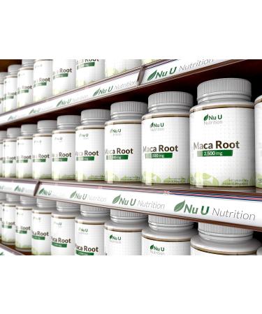 Organic Maca Root Capsules 2500mg - 180 Vegan Capsules - UK Made Supplement for Men & Women - Buy Online on GoSupps.com