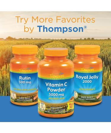 Thompson Folic Acid Plus B-12 800 mcg - 30 Tablets | Supports Energy & Wellness - Buy Online on GoSupps.com