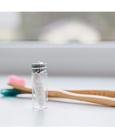 Bamboo Toothbrush 4-Pack & Compostable Dental Floss Set | Eco-Friendly Oral Care Kit with Refillable Glass Holder | Biodegradable & BPA-Free | Natural Gifts for Men & Women - Buy Online on GoSupps.com