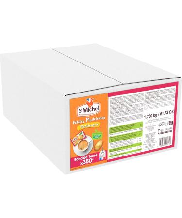ST MICHEL - La Petite Madeleine - Soft & Melting - Pack of 350 Mini-Madeleines in Freshness Bags - 1750g - Buy Online on GoSupps.com