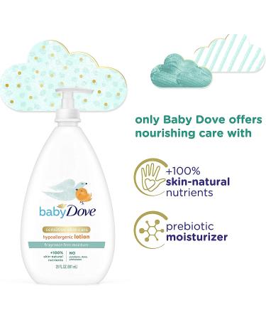 Baby Dove Sensitive Moisture Fragrance-Free Face and Body Lotion - 20 oz - Buy Online on GoSupps.com