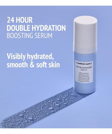 Comfort Zone Hydramemory Serum - Hyaluronic Acid Serum for Dehydrated Skin - Vegan & Paraben Free - 1.01 fl oz - Buy Online on GoSupps.com