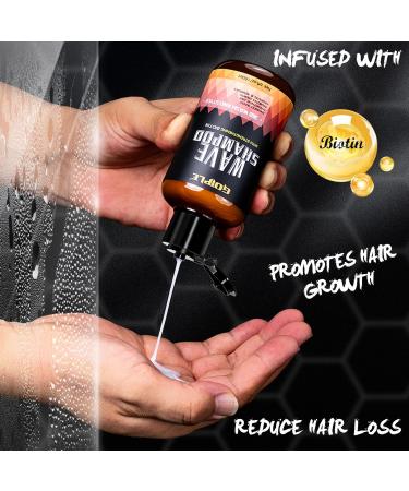 360 Wave Shampoo & Pomade Set | Strong Hold Wave Cream Curved Brush & Silky Durags for Men - International Shipping Available - Buy Online on GoSupps.com