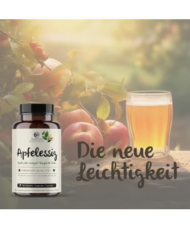 High Dose Apple Cider Vinegar 180 Capsules | 1000mg Daily | Vegan & Lab Tested | 3-Month Supply - Buy Online on GoSupps.com