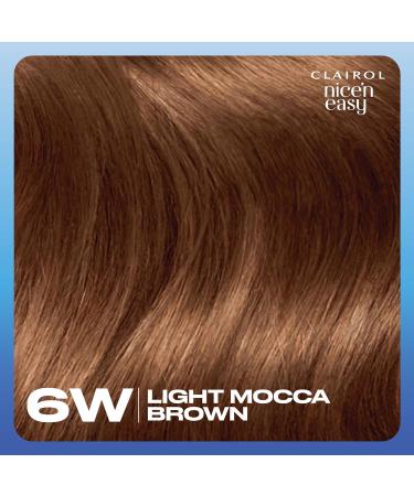 Clairol Clairol Nice'n Easy Cr me Natural Looking Oil Infused Permanent Hair Dye 6W Light Mocha Brown - Buy Online on GoSupps.com