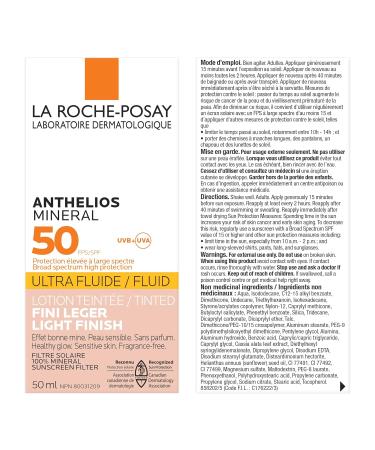 La Roche-Posay Anthelios Face Sunscreen & BUNDLE Broad Spectrum UVA-UVB Sun Protection for all Skin Types Lightweight Non-Greasy Texture Non-Comedogenic Water Resistant Fragrance Free MINERAL TINTED SPF 50 - Buy Online on GoSupps.com