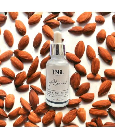 TNBL Almond Nail & Cuticle Oil Dropper 30ml - Nourish and Hydrate Your Nails - Buy Online on GoSupps.com
