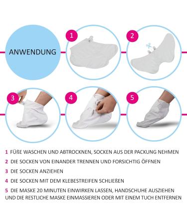Hydrating Foot Mask for Stressed Dry Skin 3x1 Pair | Wellness Foot Care - Buy Online on GoSupps.com