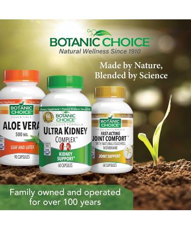 Botanic Choice Ultra Kidney Complex - Optimal Kidney Support with Milk Thistle, Green Tea & More- 60 Capsules - Buy Online on GoSupps.com