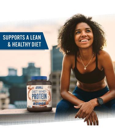 Applied Nutrition Diet Whey 1.8kg - High Protein & Low Carb Chocolate Dessert Powder with CLA, L Carnitine, Green Tea for Weight Management - 72 Servings - Buy Online on GoSupps.com