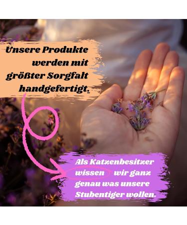 SNOOZYCAT 10 Pack 100% Natural Lavender Refills with Valerian for Cat Bed Handmade - Buy Online on GoSupps.com