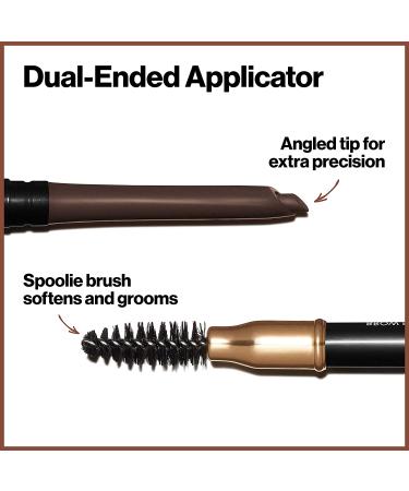 Revlon Colorstay Brow Pencil 220 Dark Brown - Long-lasting Eyebrow Makeup (0.012 oz) - Buy Online on GoSupps.com