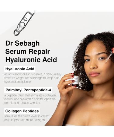 Dr Sebagh Iconic Trio Gift Box - Luxury Facial Serums Set - Hydrating Serum for Face with Hyaluronic Acid - Anti Aging Serum Collection for Women & Men - Antioxidant & Anti Wrinkle Skin Serum Gift Set - Buy Online on GoSupps.com