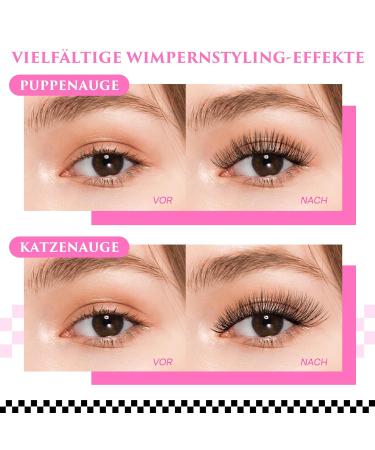 Calailis 168 PCS DIY Cluster Eyelashes - D Curl Individual Extensions for Volume Lashes | At-Home Eyelash Extension Kit - Buy Online on GoSupps.com