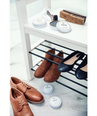 Lettro Shoe Wax 100ml - Professional Quality Polish for Smooth Leather - Dark Brown 106 - Buy Online on GoSupps.com