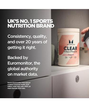 MyProtein Clear Whey isolate Orange Mango 500g - Buy Online on GoSupps.com