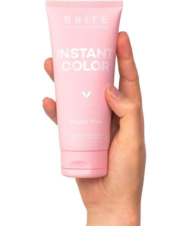BRITE Pastel Pink Instant Colour Semi-Permanent 3.38floz | Moisturizing, Ammonia Free, Paraben Free, Cruelty Free - Buy Online on GoSupps.com