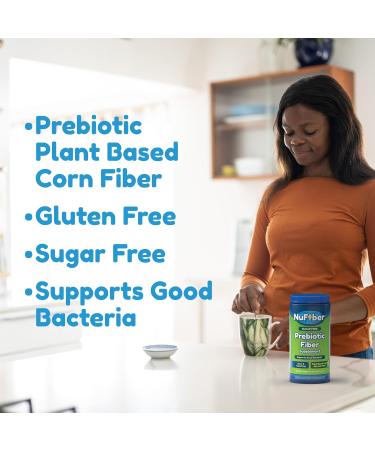 Fiber Supplement Daily Prebiotic Fiber 125 Servings Clear Grit & Taste Free No Gluten & Sugar Plant Based Corn Powder to Support Digestive & Gut Health Unflavored - Buy Online on GoSupps.com