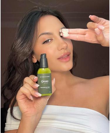 Moisturising Face Cream with Hyaluronic Acid & Sea Buckthorn | Aloe Vera & Vitamin E | All Skin Types | Soothes & Improves Elasticity - Buy Online on GoSupps.com