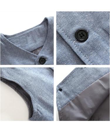 Volunboy Baby Boys Gentleman Suit 4 PCS Set | Formal Waistcoat Outfit with Wedding Shirts, Vest, and Bow Tie | 2-3 Years Fox - Buy Online on GoSupps.com