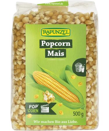 Rapunzel Organic Popcorn Corn (6 x 500 gr) 500 g (pack of 6)