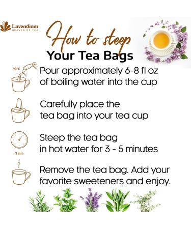 Lavendium Premium 135 Licorice Tea Bags 100% Natural & Pure from Licorice Root Warming and Natural Sweet Licorice Herbal Tea Eco-Conscious Tea Bags No Additives No Caffeine Vegan Licorice 135 Bags - Buy Online on GoSupps.com