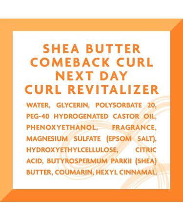 Cantu Comeback Next Day Curl Revitalizer 12 Fluid Ounce (Pack of 2) 12 Fl Oz (Pack of 2) - Buy Online on GoSupps.com