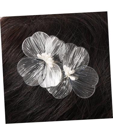 Ipetboom Gold Hair Accessories Bride Headpiece Bridal Flower Hair Comb Headpiece for Bride Wedding Hair Accessories for Brides Hair Accessories for Women Tiara Hair up Miss Alloy Vintage - Buy Online on GoSupps.com