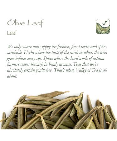 Organic Olive Leaf Tea - Premium Dried Olive Leaves - 100g - Rich in Antioxidants & Natural Wellness - Buy Online on GoSupps.com