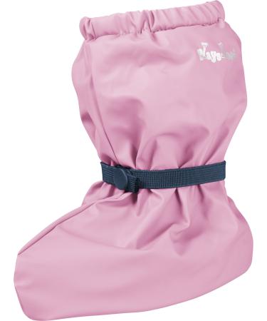 Playshoes Unisex Kid's Waterproof Footies with Fleece Lining Pantuflas Small Pink Rosa