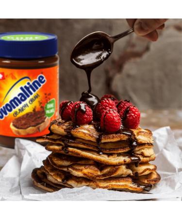 Ovomaltine Crunchy Cream - Cr me tartiner au chocolat croustillant sans huile de palme - tartiner doux avec des morceaux croustillants d'Ovomaltine - fabriqu en Suisse (1 x 380 g) Crunchy Cr me 380 g - Buy Online on GoSupps.com