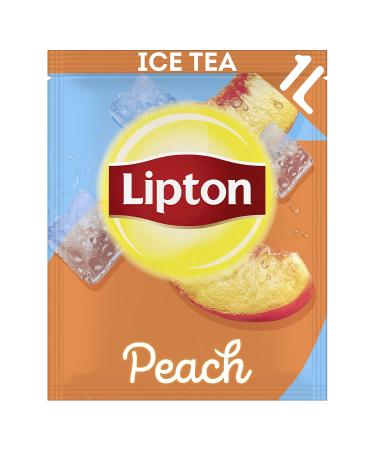 Buy Lipton Iced Tea Powder Peach - Refreshing Summery Iced Tea in 18 Sachets for Easy Self-Preparation | International Shipping Available - Buy Online on GoSupps.com