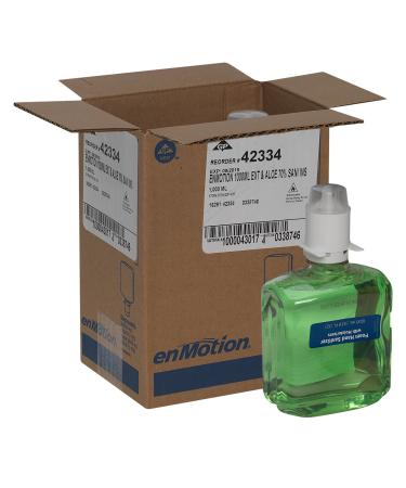 EnMotion Gen2 Moisturizing Foam Hand Sanitizer Dispenser Refill by GP PRO (Georgia-Pacific) Fragrance Free 42334 1000 mL Per Bottle 2 Bottles Per Case - Buy Online on GoSupps.com