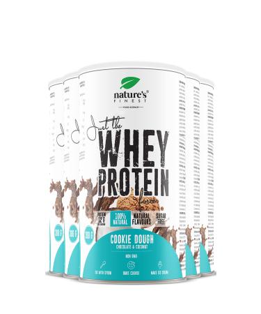 Nature's Finest WHEY Protein Chocolate & Coconut High Protein Cookie Dough | Guilt-Free Delicious Cookie Dough Mix | 12g of Protein per Serving 5