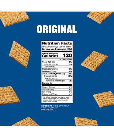Triscuit Original Whole Grain Wheat Crackers - 12 Boxes, 8.5 oz Each (Pack of 12) - Buy Online on GoSupps.com
