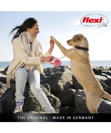 Buy Flexi Retractable Leash New Comfort - Black Small (S) 5m | International Shipping Available - Buy Online on GoSupps.com