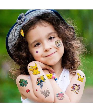 60PCS Cartoon Temporary Tattoos - Party Favors for Kids Boys Girls - Cute Fake Tattoos Stickers for Birthday Party Supplies & Decorations - Buy Online on GoSupps.com