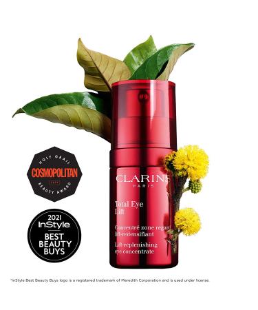 Clarins Total Eye Lift | Award-Winning | Anti-Aging Eye Cream | Targets Wrinkles  Crow's Feet  Dark Circles  and Puffiness For a Visible Eye Lift in 60 Seconds Flat*| Ingredients Of 94% Natural Origin Total Eye Lift  0.5 Oz - Buy Online on GoSupps.com