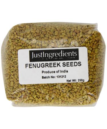 JustIngredients Essential Fenugreek Seeds 250g - Pack of 5