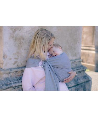 Amazonas Grey Ring Sling Baby Carrier 600g | 180cm | Lightweight and Comfortable - Buy Online on GoSupps.com