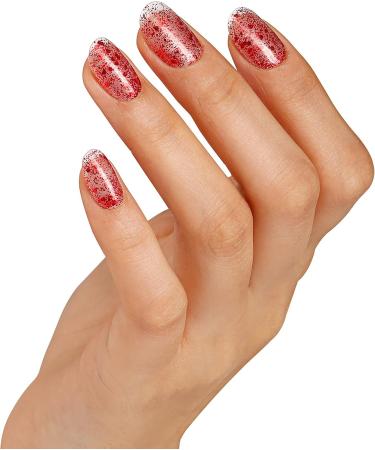 Bluesky Gel Nail Polish Red Million S11N Dark Red Glitter Long Lasting Chip Resistant 10 ml (Requires Drying Under UV LED Lamp) - Buy Online on GoSupps.com