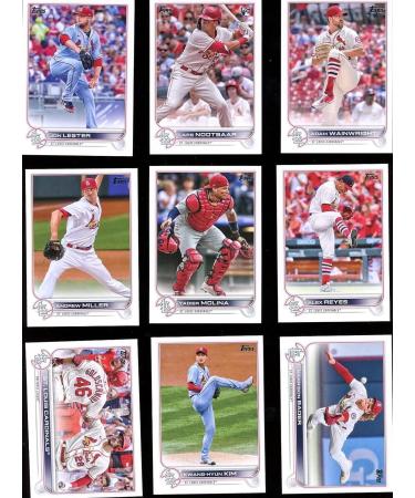 St. Louis Cardinals 2022 Topps Hand Collated 21 Card Team Set with Molina & Wainwright - Includes Nootbaar Rookie Card - Buy Online on GoSupps.com